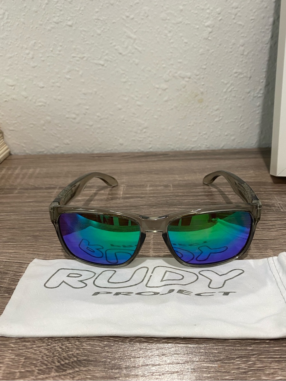 Rudy Project Spinhawk Men’s Clear Frame Sunglasses (SP314133)